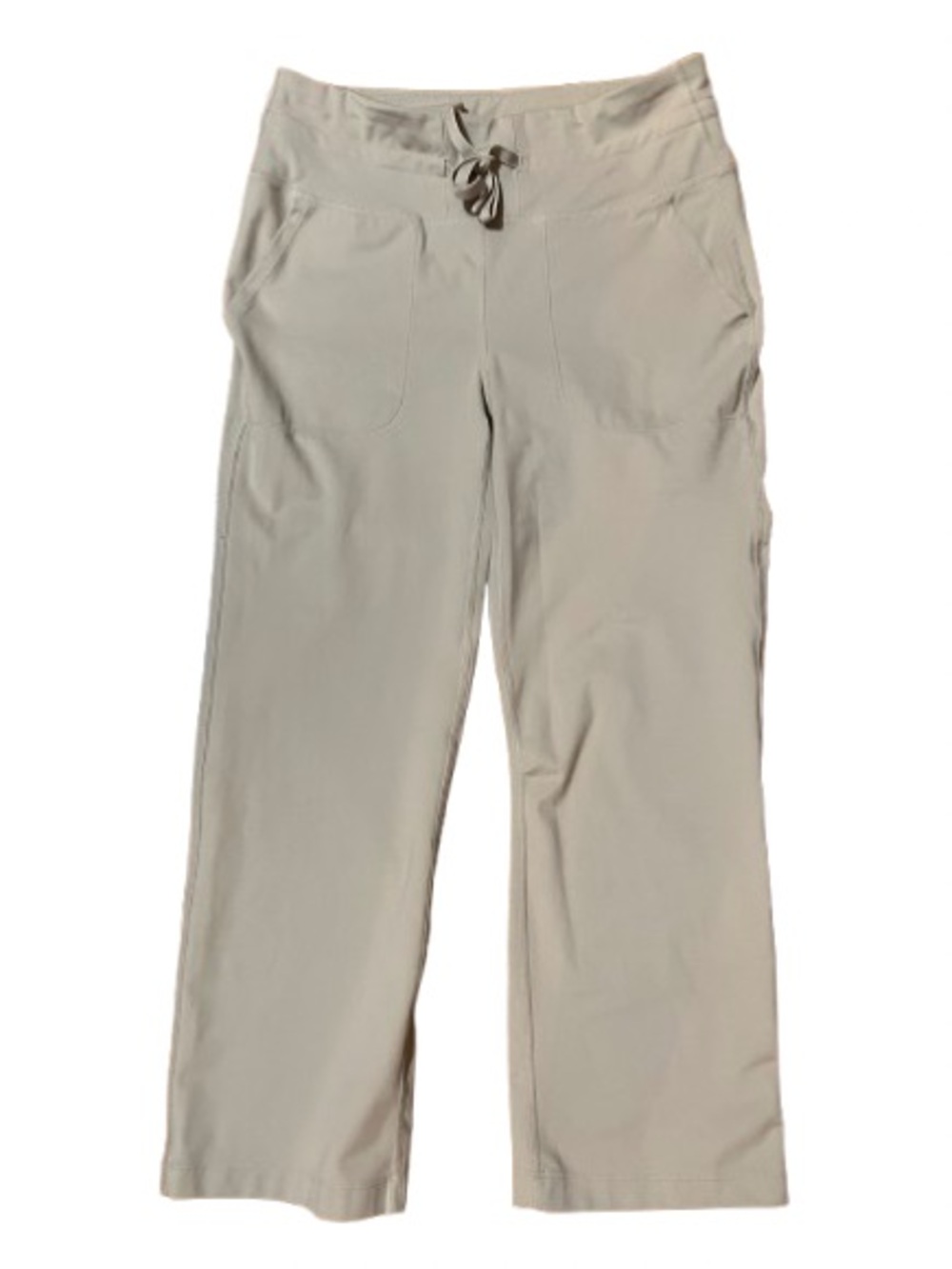 Mondetta Performance Luxury Beige Drawstring Wide-Leg Pants Size Medium